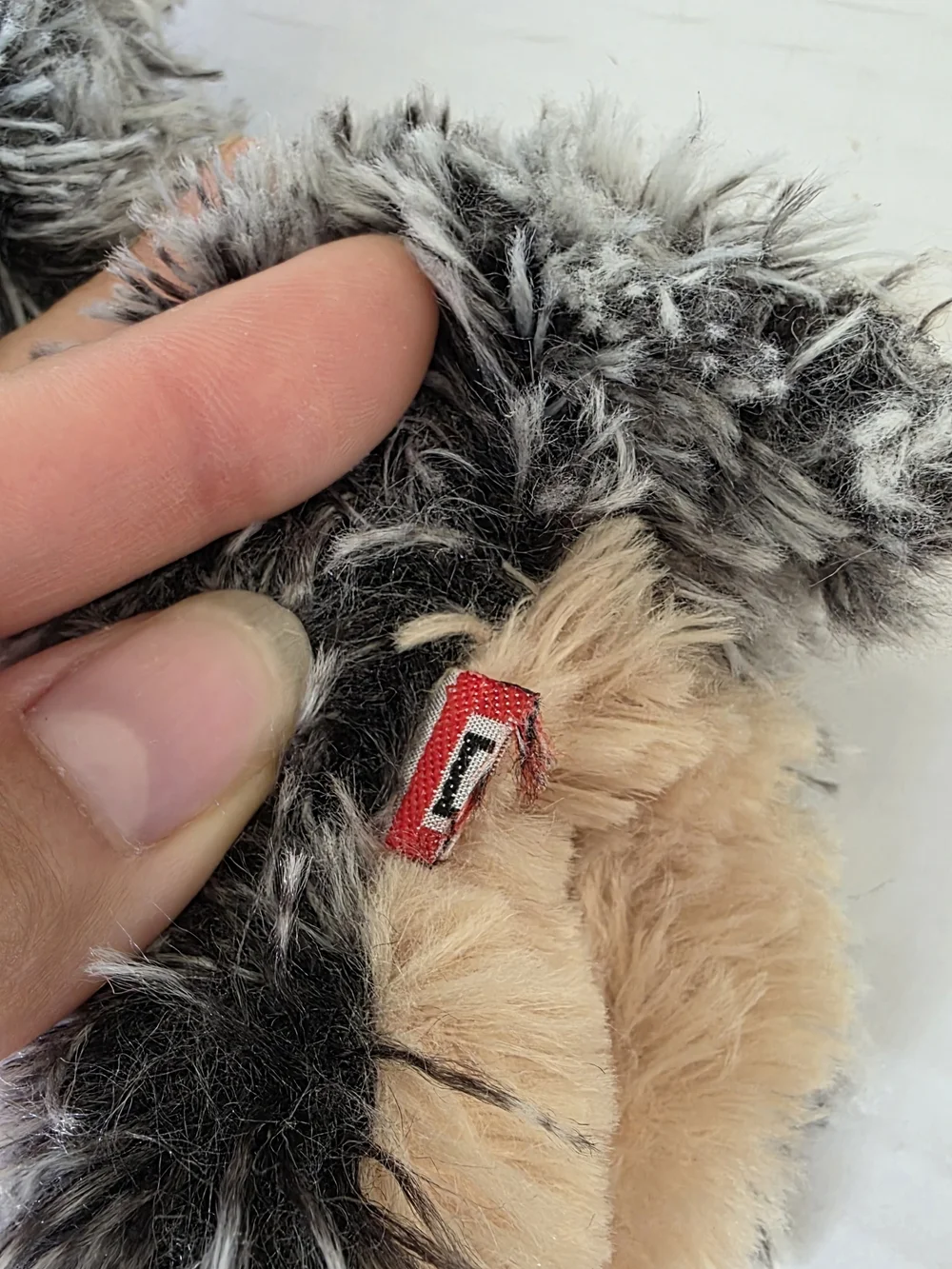 Douglas Yorkshire Terrier plush stuffed animal pocket-sized cuddle toy